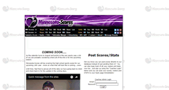 Desktop Screenshot of minnesota-scores.net